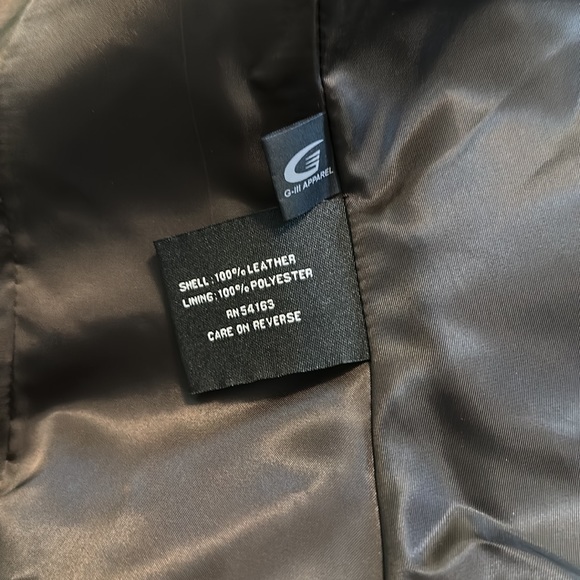 Black Rivet brown leather jacket M - Picture 9 of 15